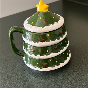 Christmas Tree  Mug Set